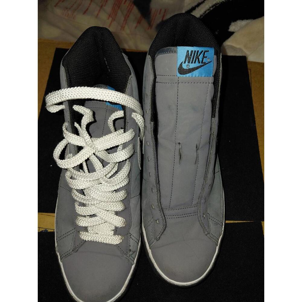 Nike blazer mid Wolf Gray 9.5 - Picture 2 of 7